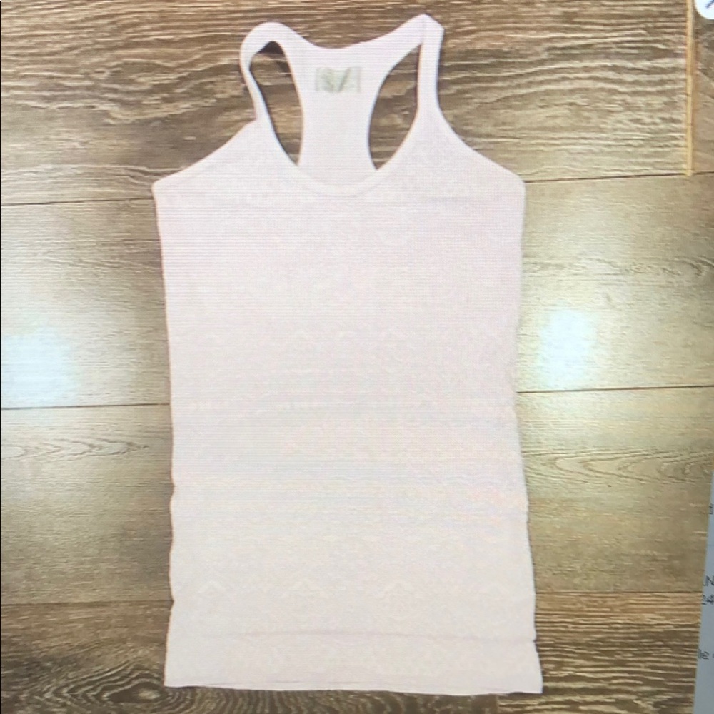 ❤️ ATHLETA FLORAL EAGLE POSE RACERBACK TANK TOP, XS
